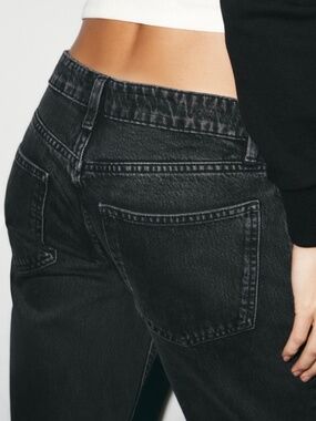 Zara TRF Wide Leg Low Rise Women’s Jeans